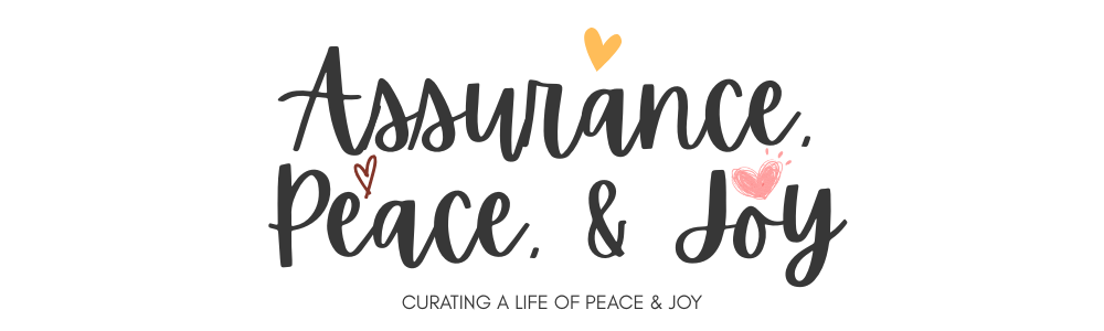 Assurance Peace Joy